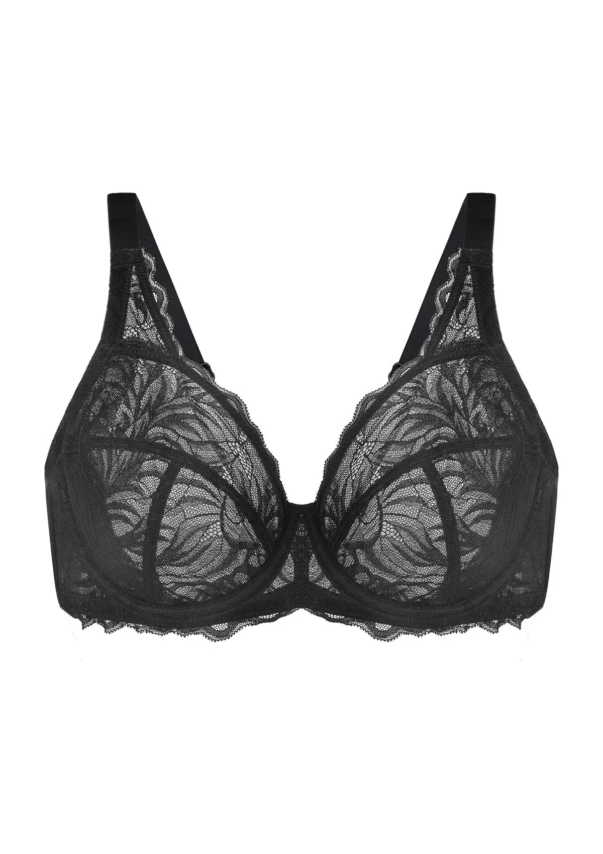 HSIA Grace Lace Bra Full Coverage Sexy Lift Comfortable - HSIA