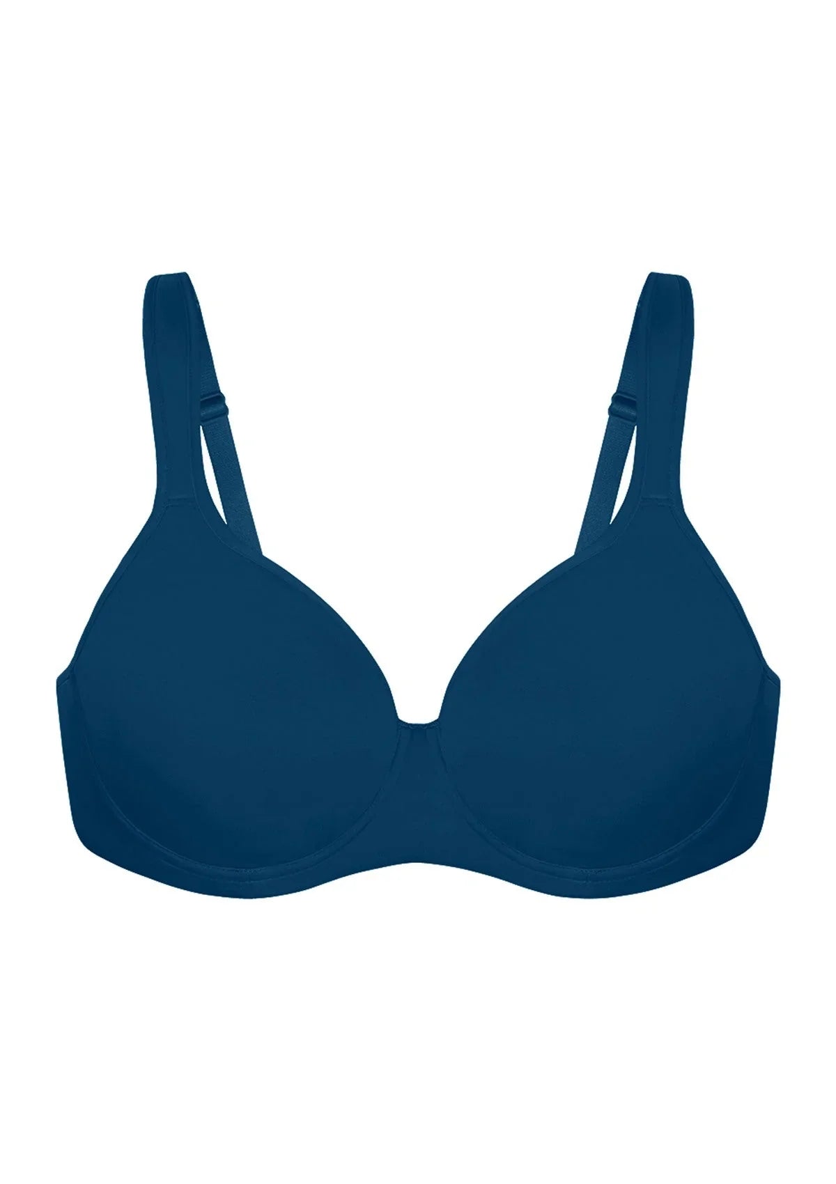 (Cardi B recommends)Joan Ultimate Soft T-shirt Unlined Underwire Minimizer Bra - HSIA