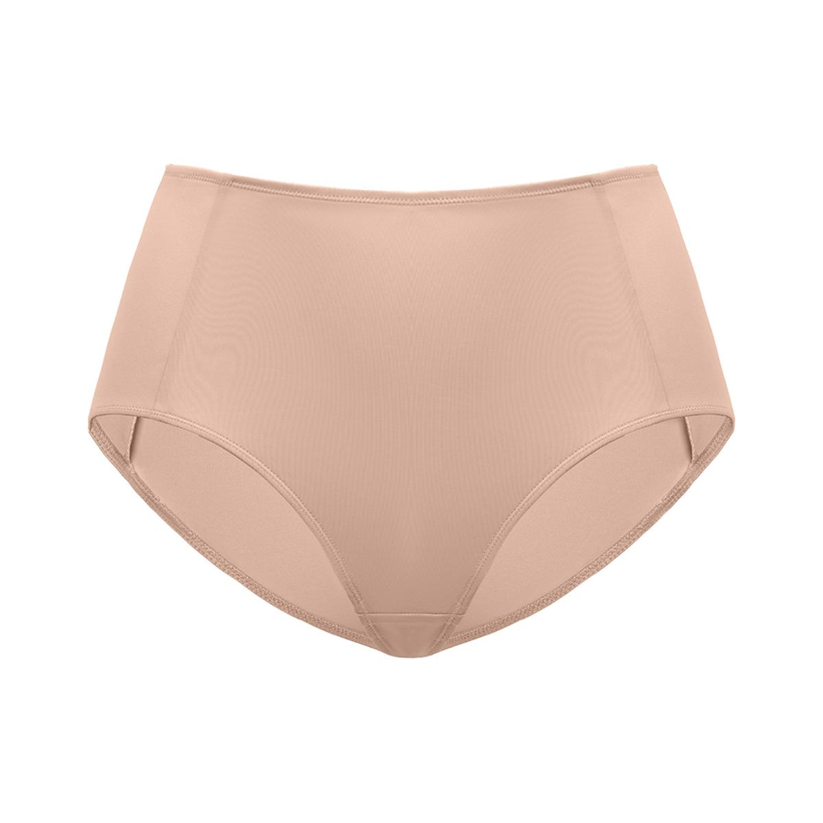 White background product shot of the Rosy Blush HSIA CoolComfort seamless panty, showcasing the flawless no-show finish and breathable 100% cotton gusset.