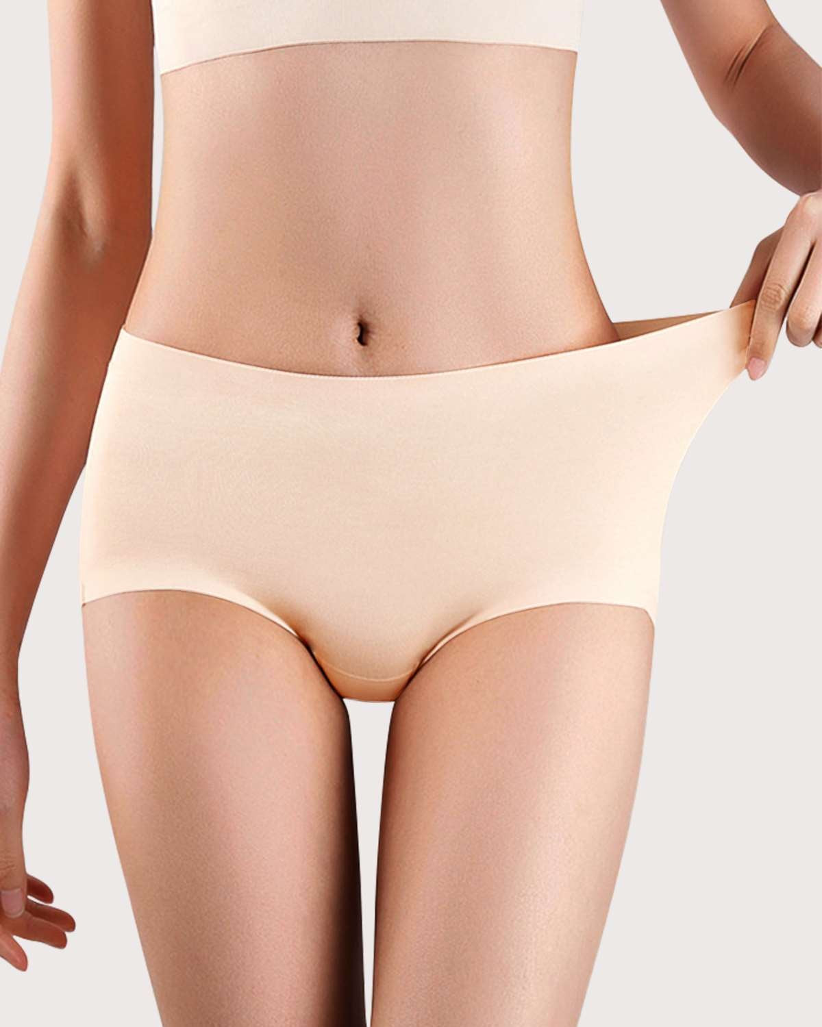 CoolFit Soft Stretch Seamless Brief Underwear Bundle - HSIA