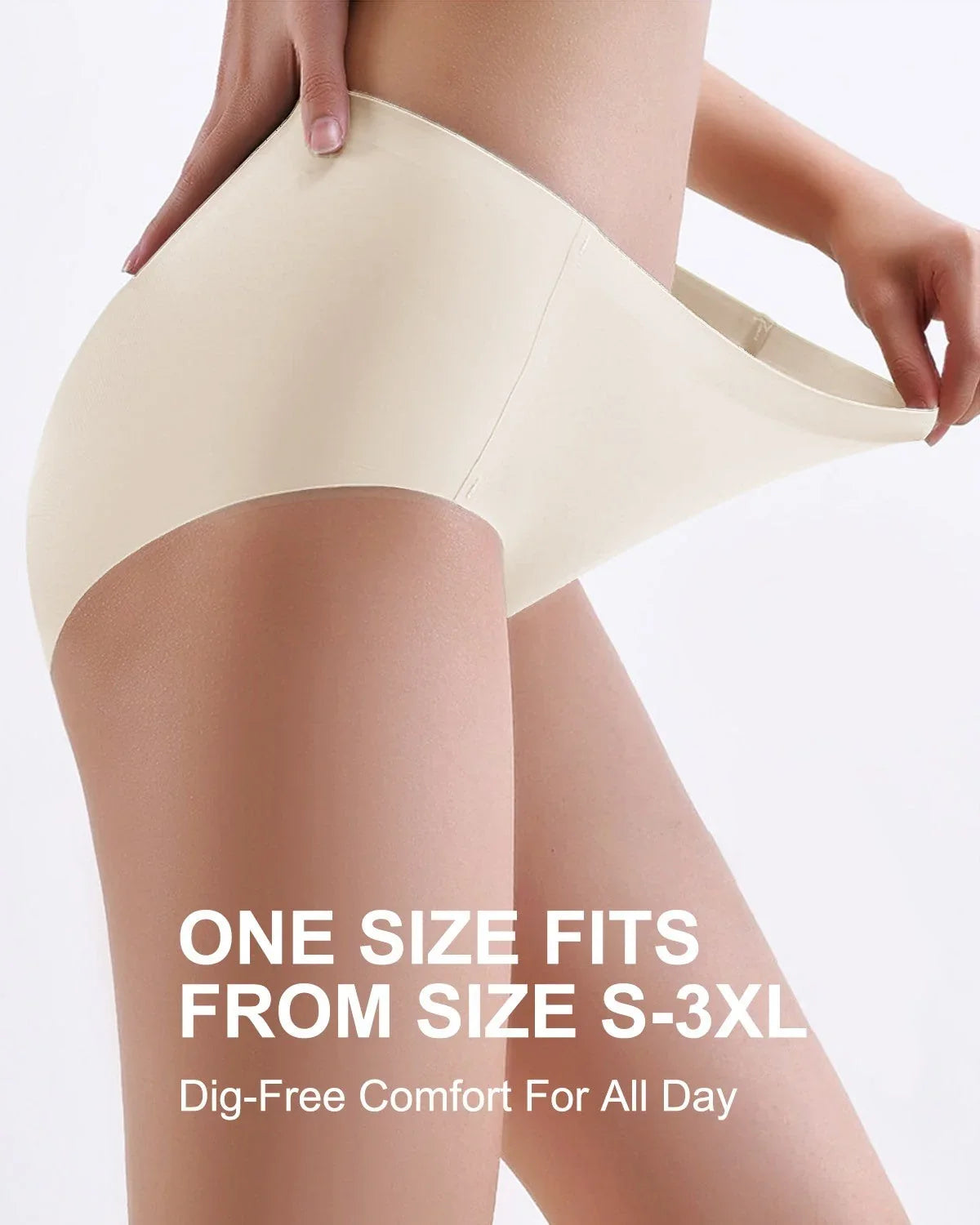 CoolFit Soft Stretch Seamless Brief Underwear Bundle - HSIA
