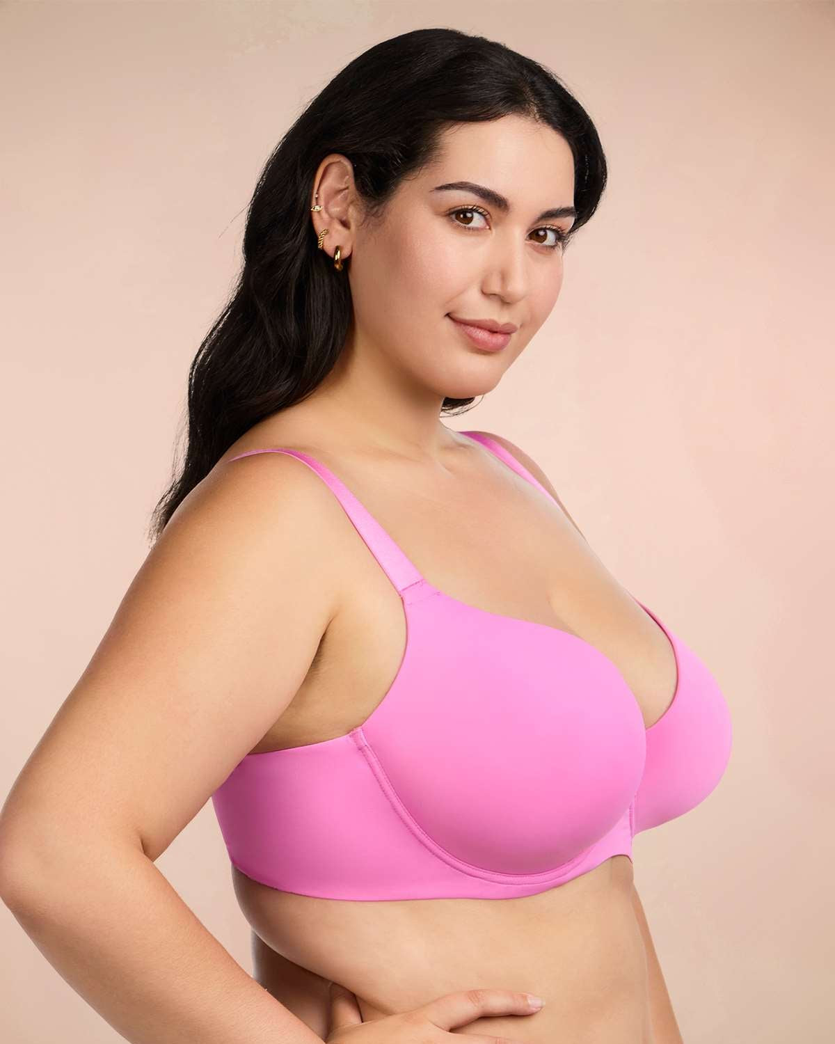Gemma Smooth Lightly Padded Underwire T-shirt Bra - HSIA