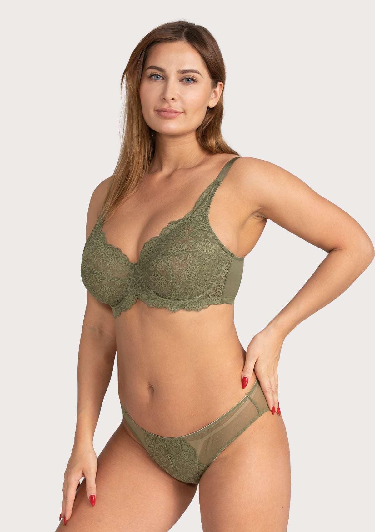 HSIA Black All-Over Floral Lace Bra Bundle - HSIA