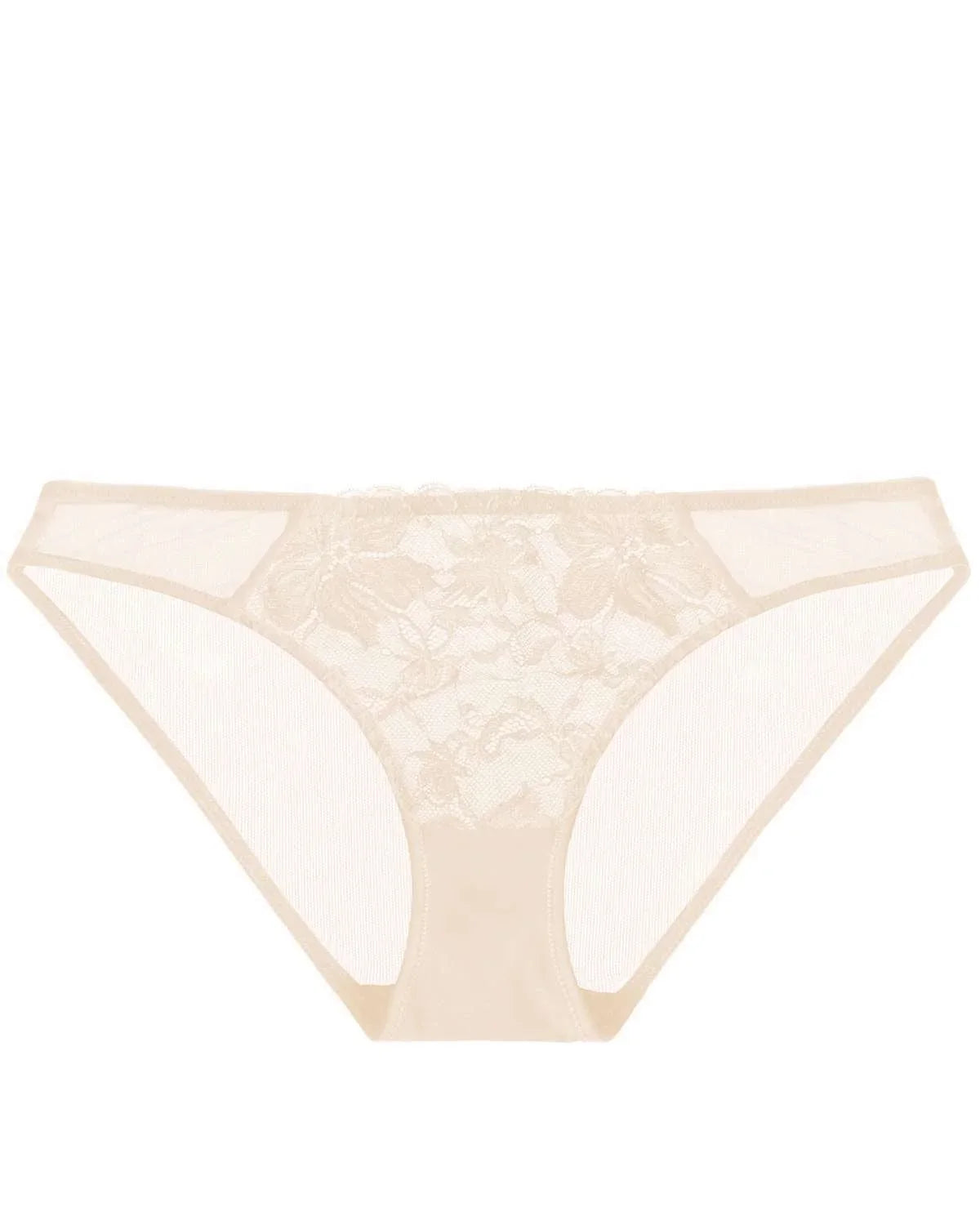 HSIA Breathable Sexy Lace Beige Cream Bikini Underwear - HSIA