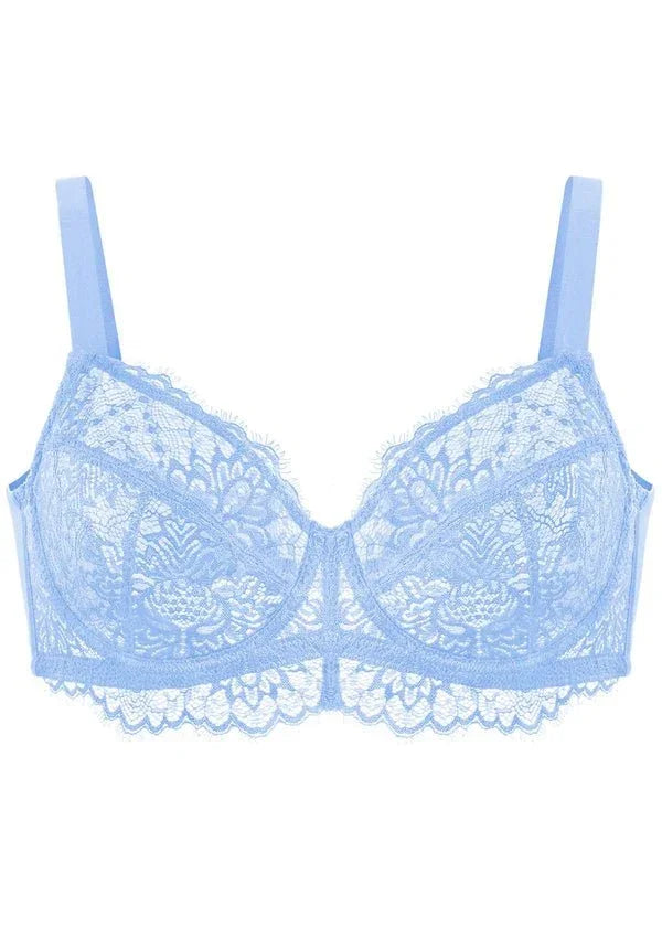 HSIA Black Sunflower Underwire Lace Bra - HSIA