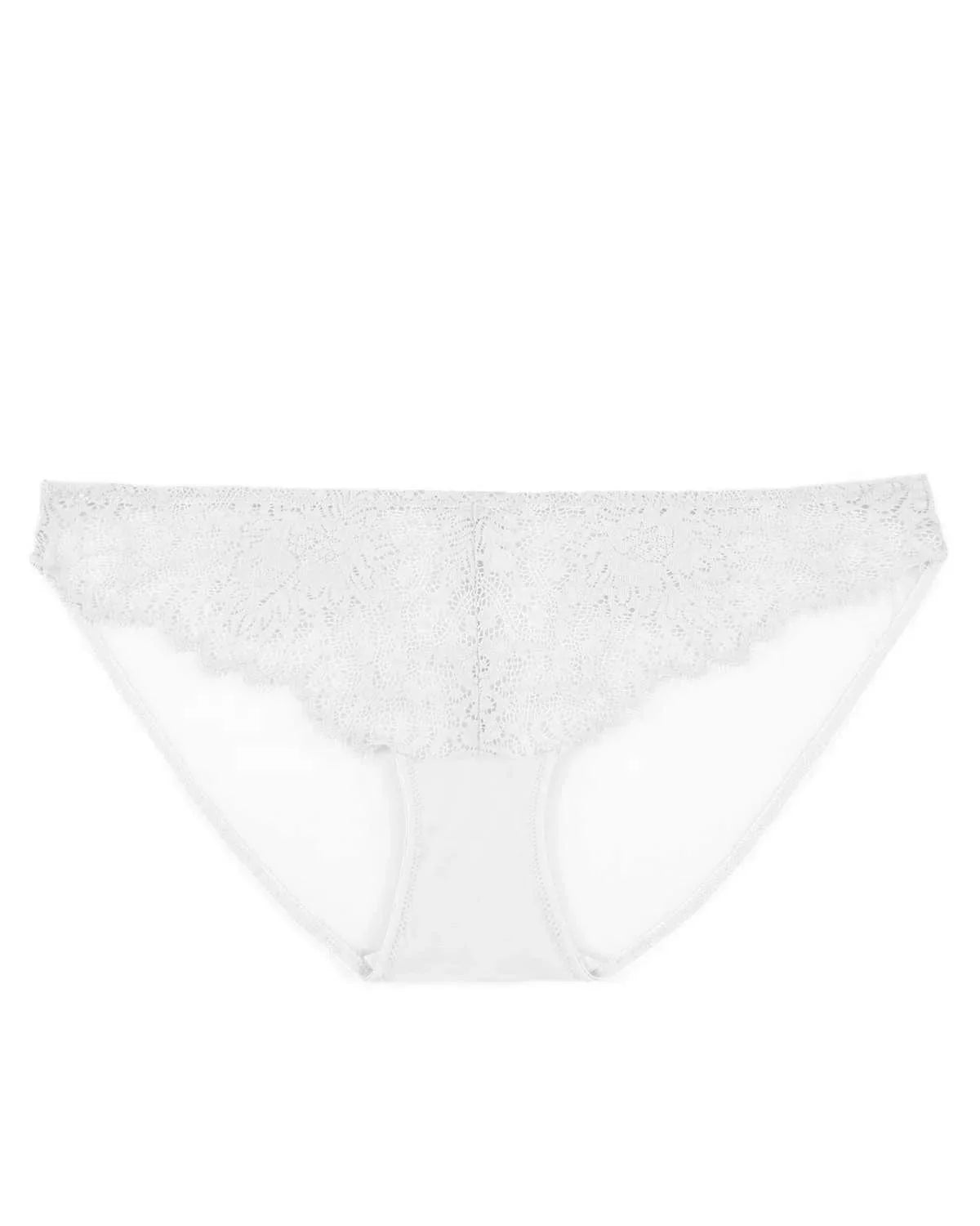 HSIA Sunflower Exquisite White Lace Bikini Underwear - HSIA