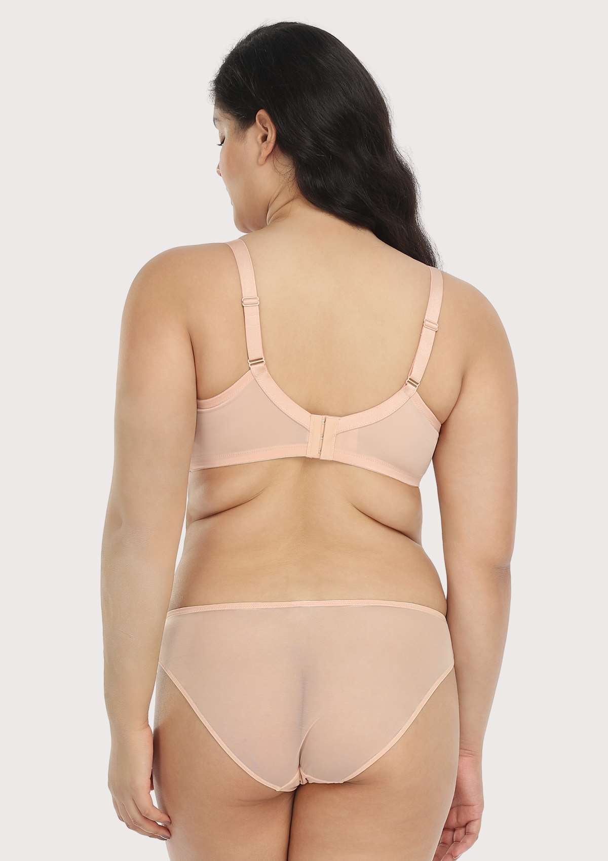HSIA Sunflower Underwire Pink Lace Bra Set - HSIA