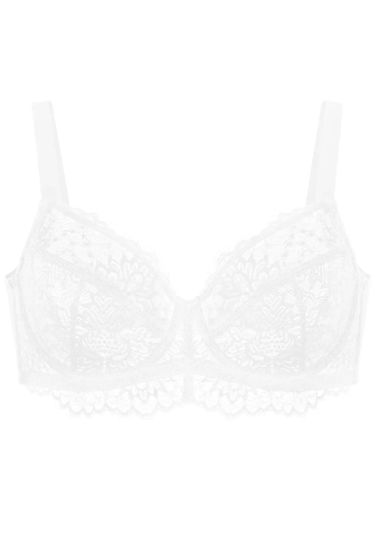 HSIA Black Sunflower Underwire Lace Bra - HSIA