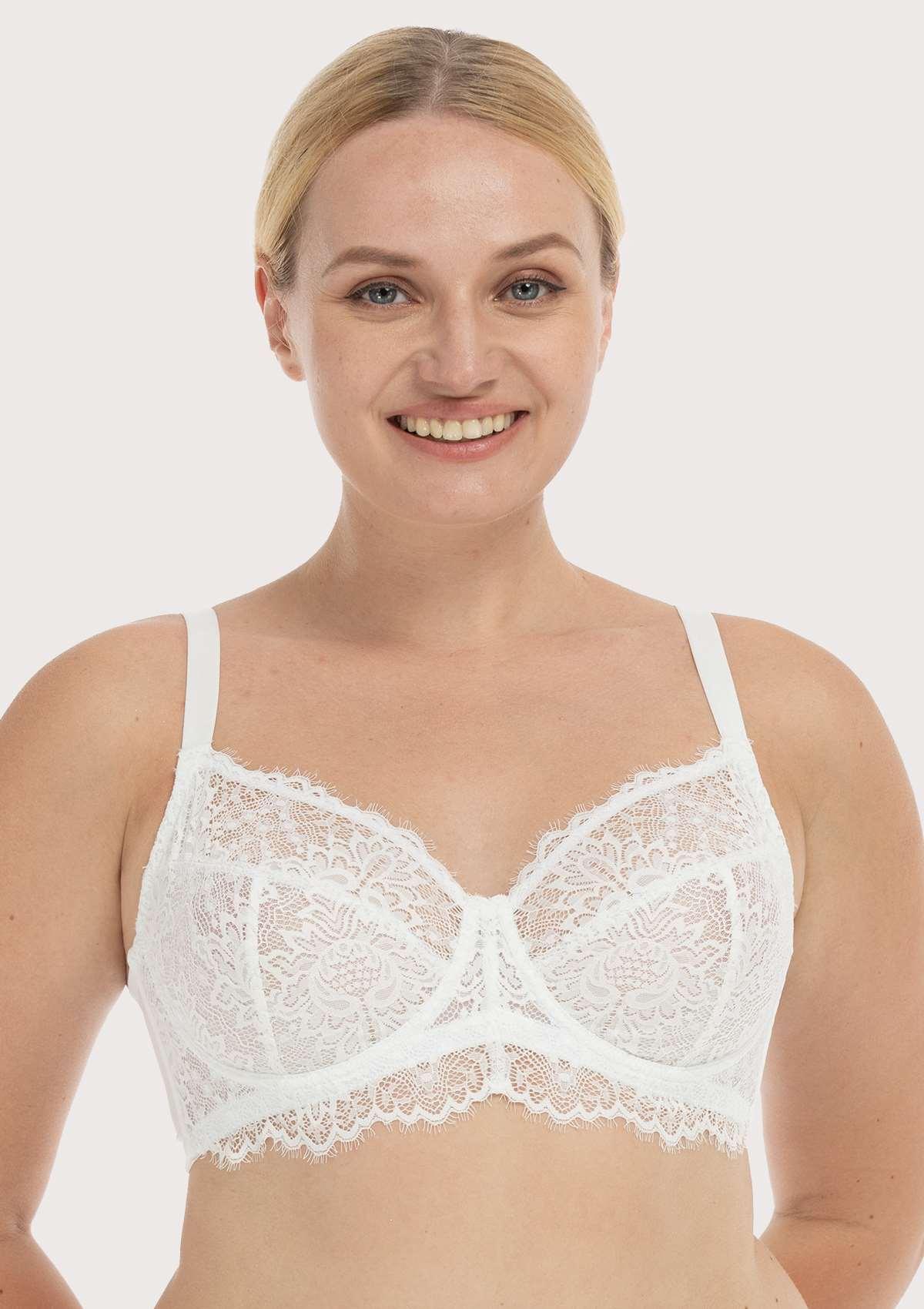 HSIA Black Sunflower Underwire Lace Bra - HSIA