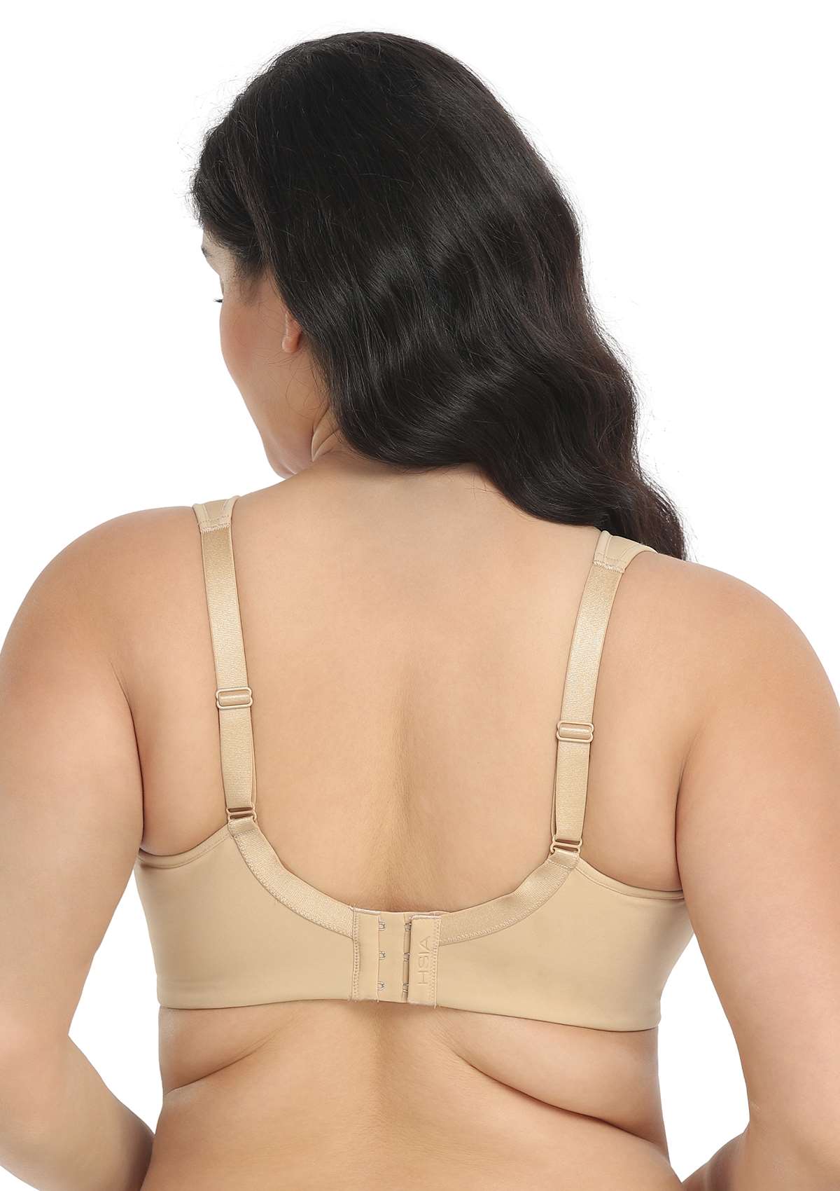 Joan Ultimate Soft Beige T-shirt Unlined Minimizer Bra Set - HSIA