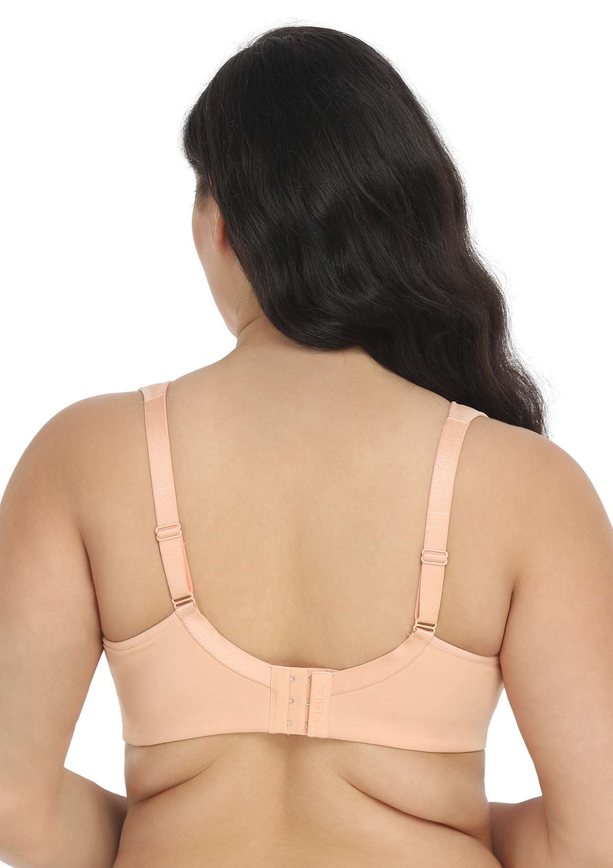 Joan Ultimate Soft Light Pink T-shirt Unlined Minimizer Bra Set - HSIA