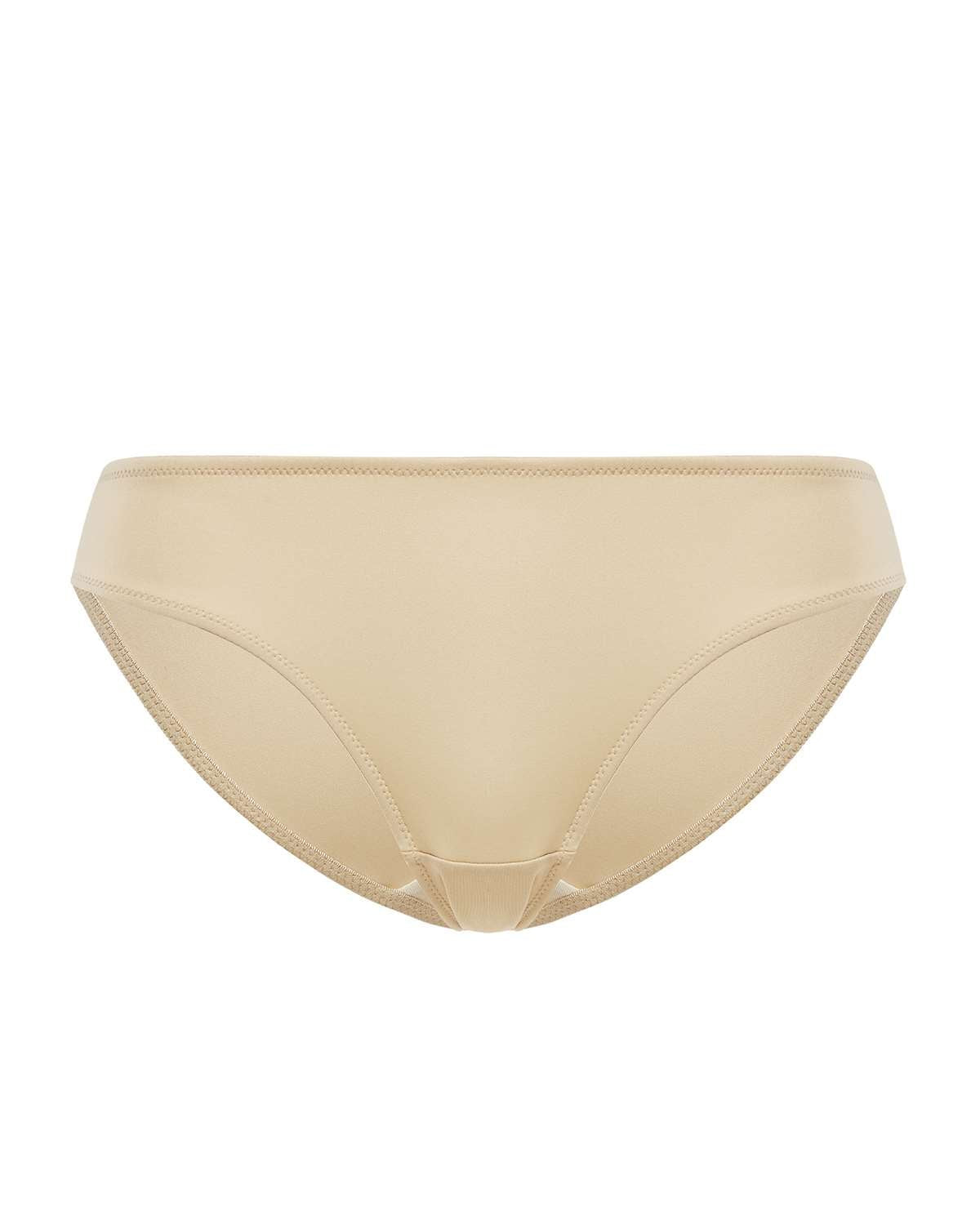 Patricia Smooth Classic Soft Beige Stretch Bikini Underwear - HSIA