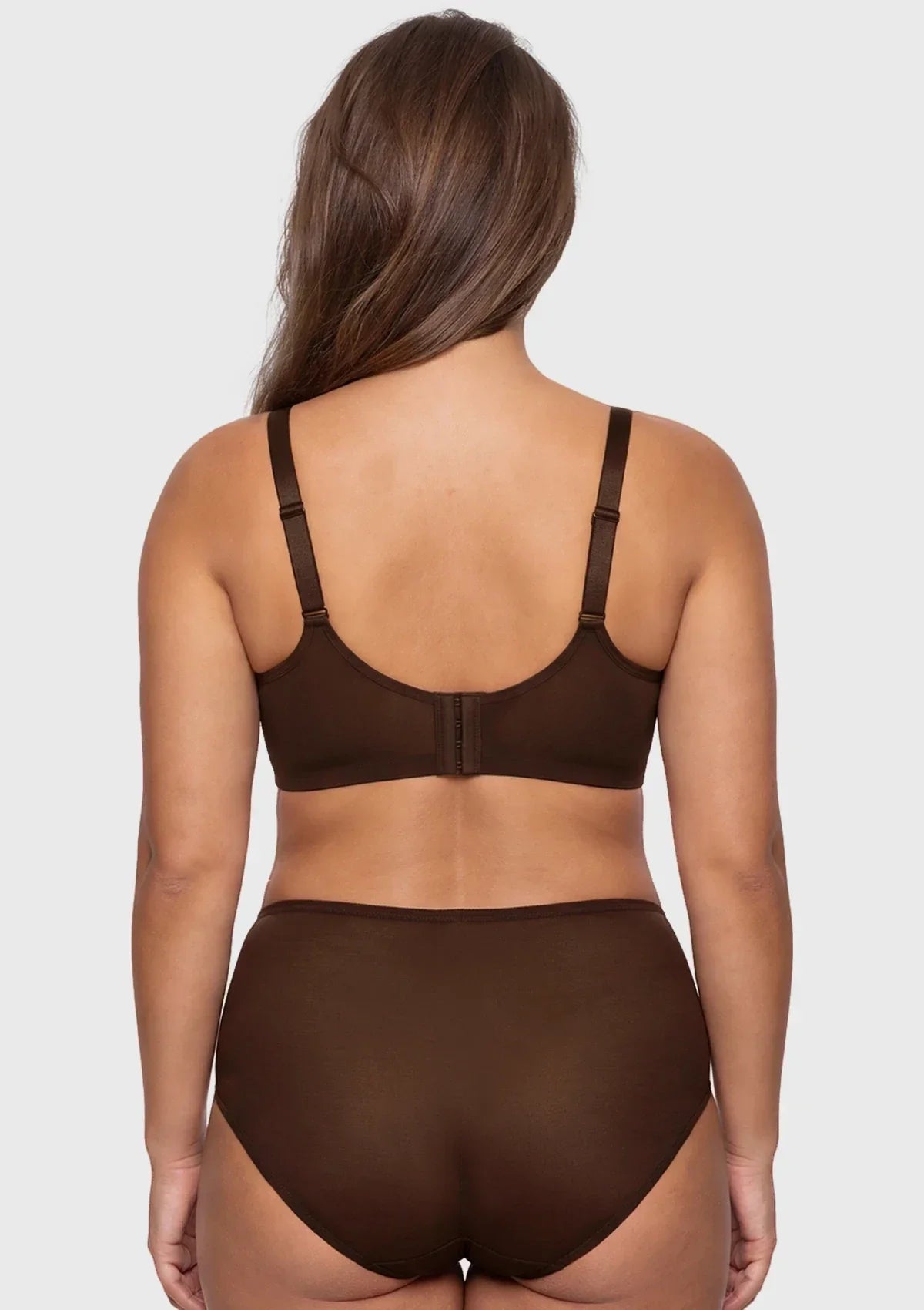 HSIA Square Neckline Half Cup Full-Bust Bra Double Layer Padded 3D Curved Cups Wide Pressure-Relief Straps Breathable Mesh Side Support Smooth Seamless ¨C HSIA