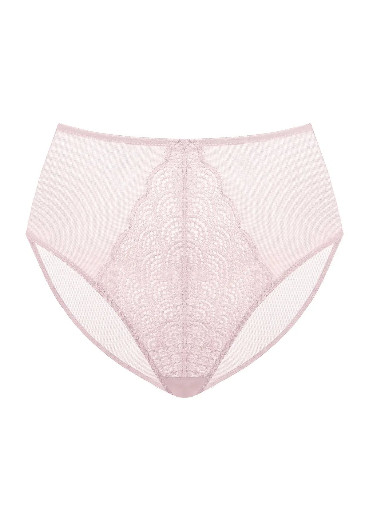 Mermaid High-Rise Lace Brief Underwear - HSIA