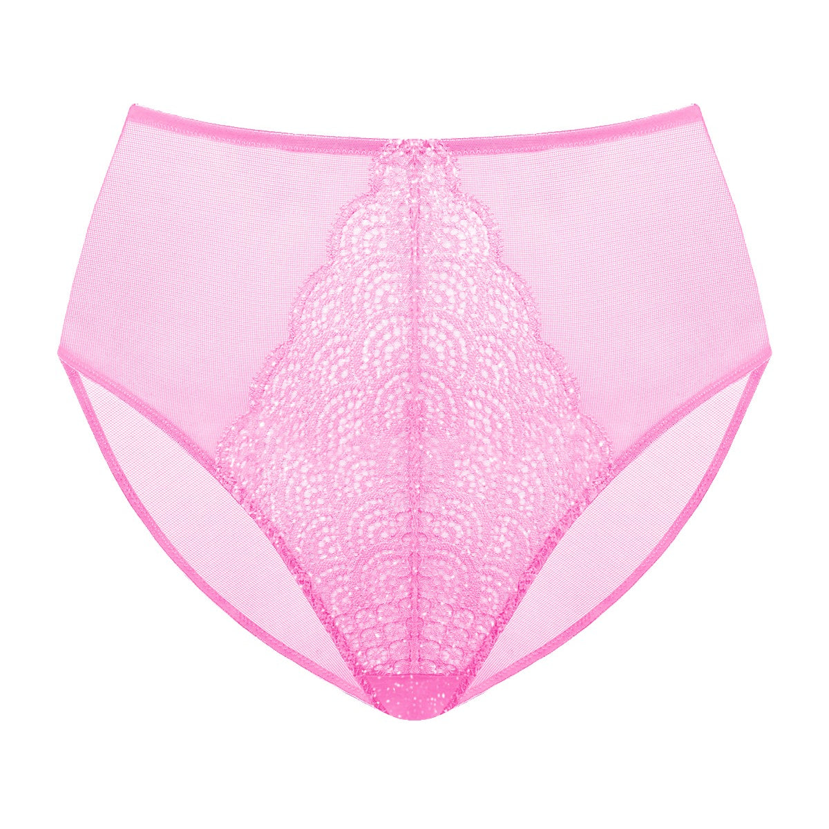 Mermaid High-Rise Lace Brief Underwear