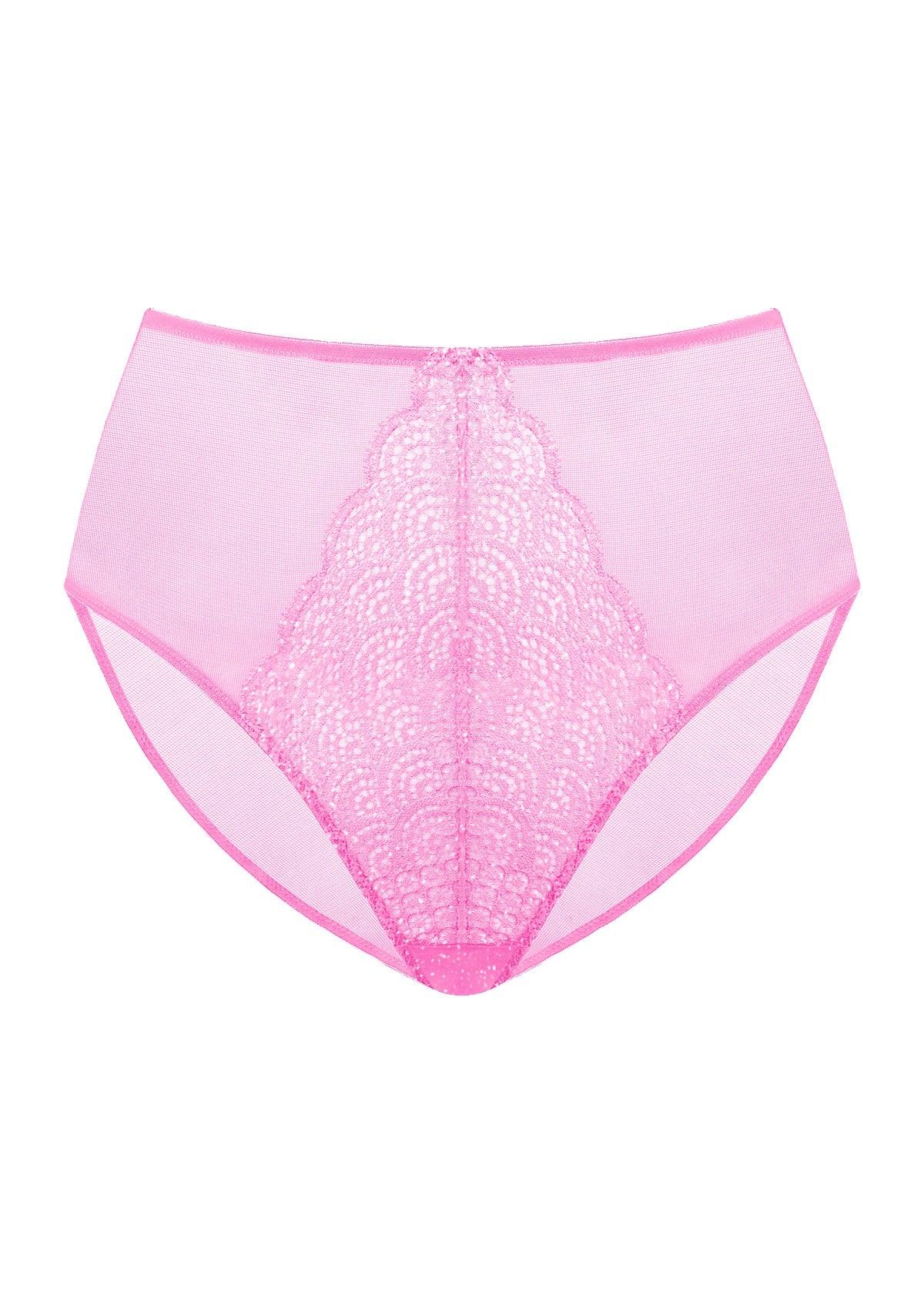 Mermaid High-Rise Lace Brief Underwear - HSIA