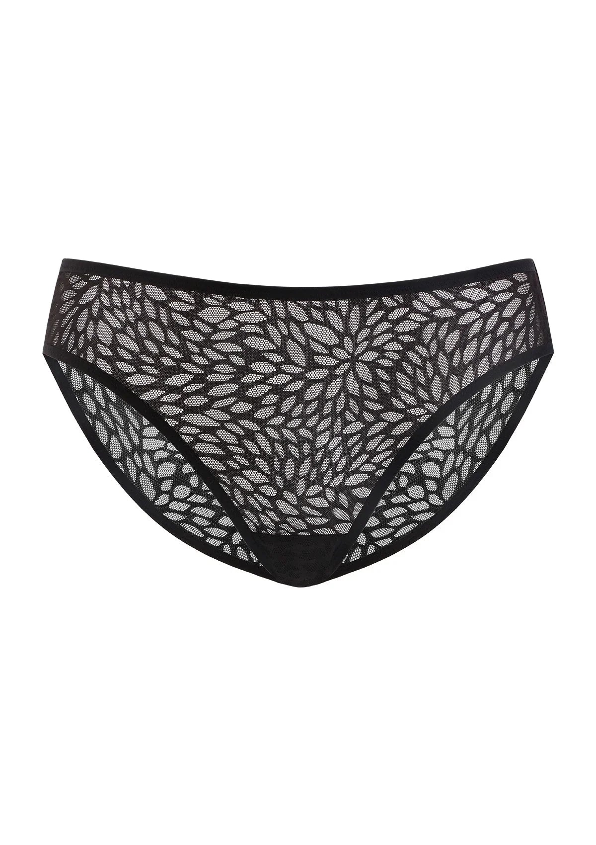 HSIA Vine Sexy Lace Mesh Brief Underwear - HSIA