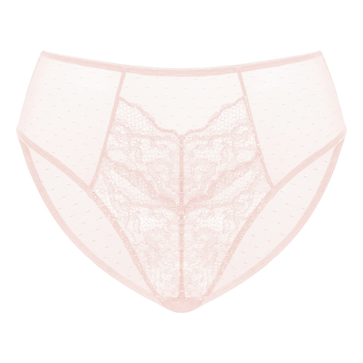 Enchante High-Rise Lace Brief Underwear