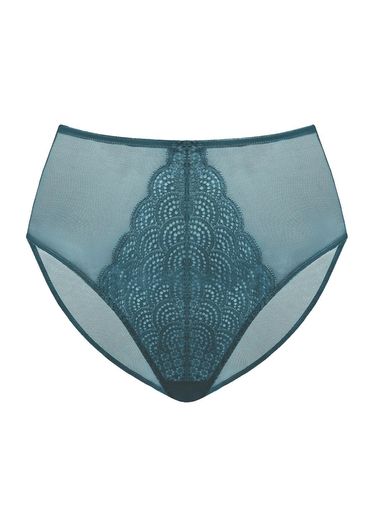Mermaid High-Rise Lace Brief Underwear - HSIA