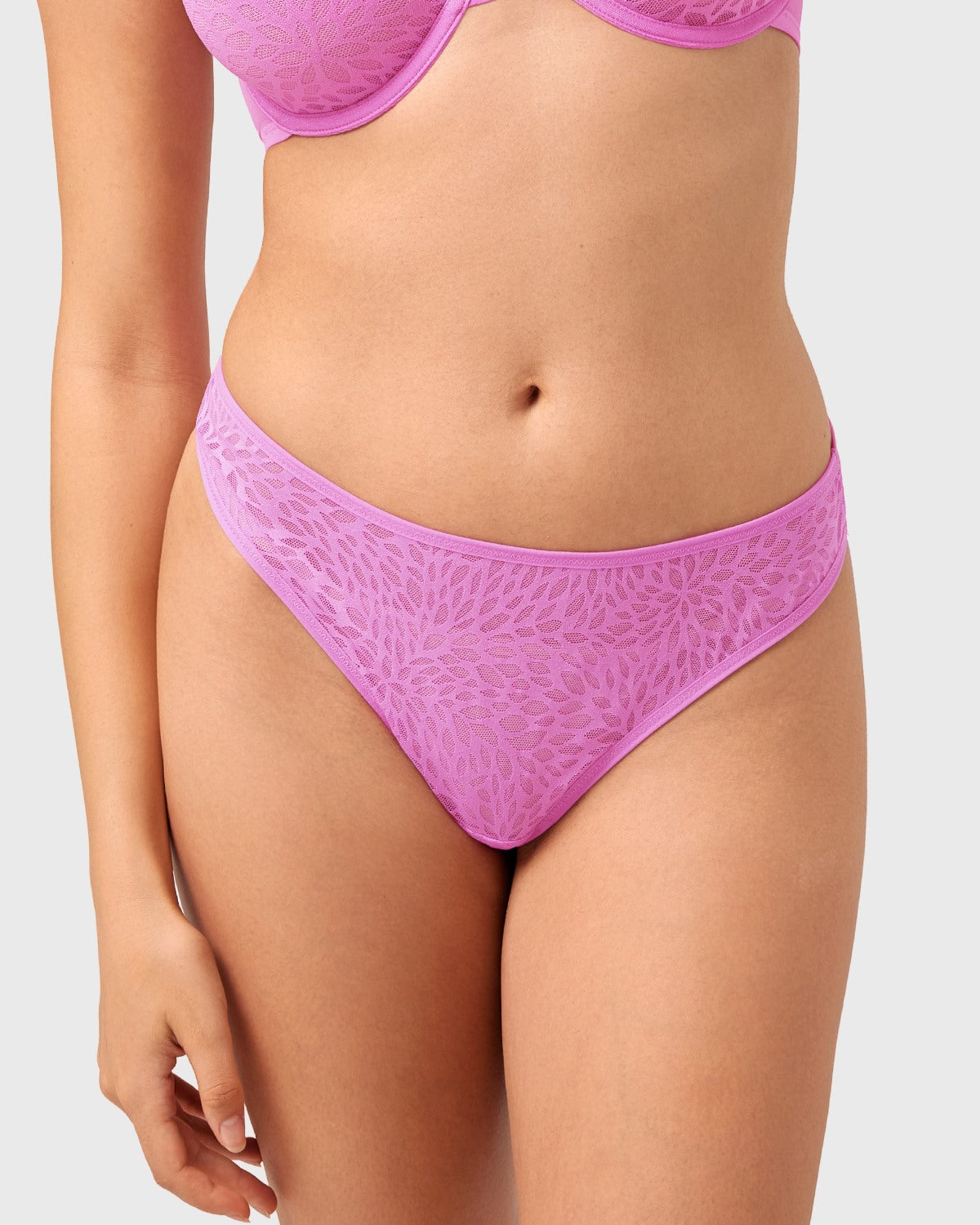HSIA Vine Sexy Lace Mesh Thong Underwear - HSIA