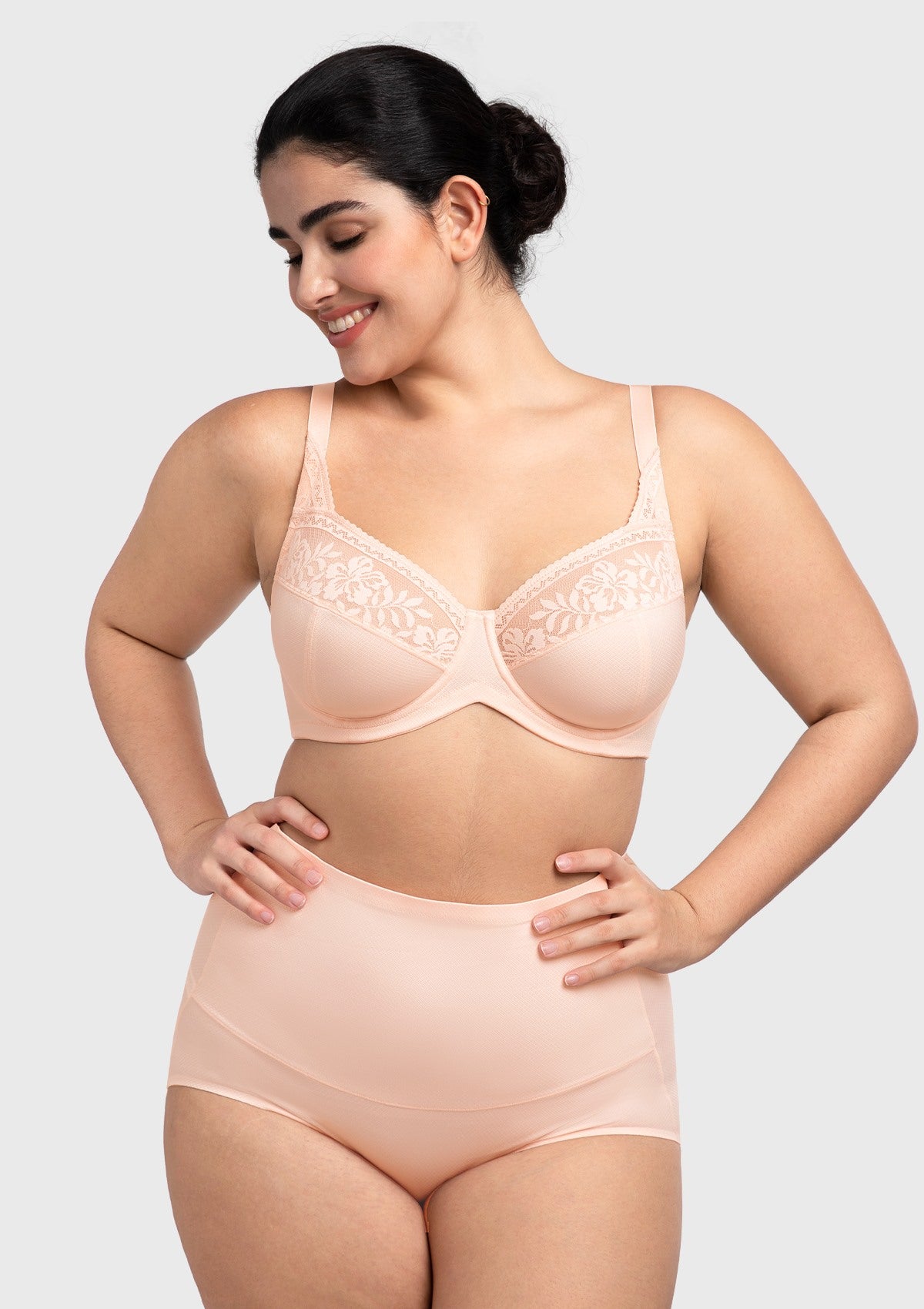 Supportive Seamless Underwire Full Cup Bra - HSIA