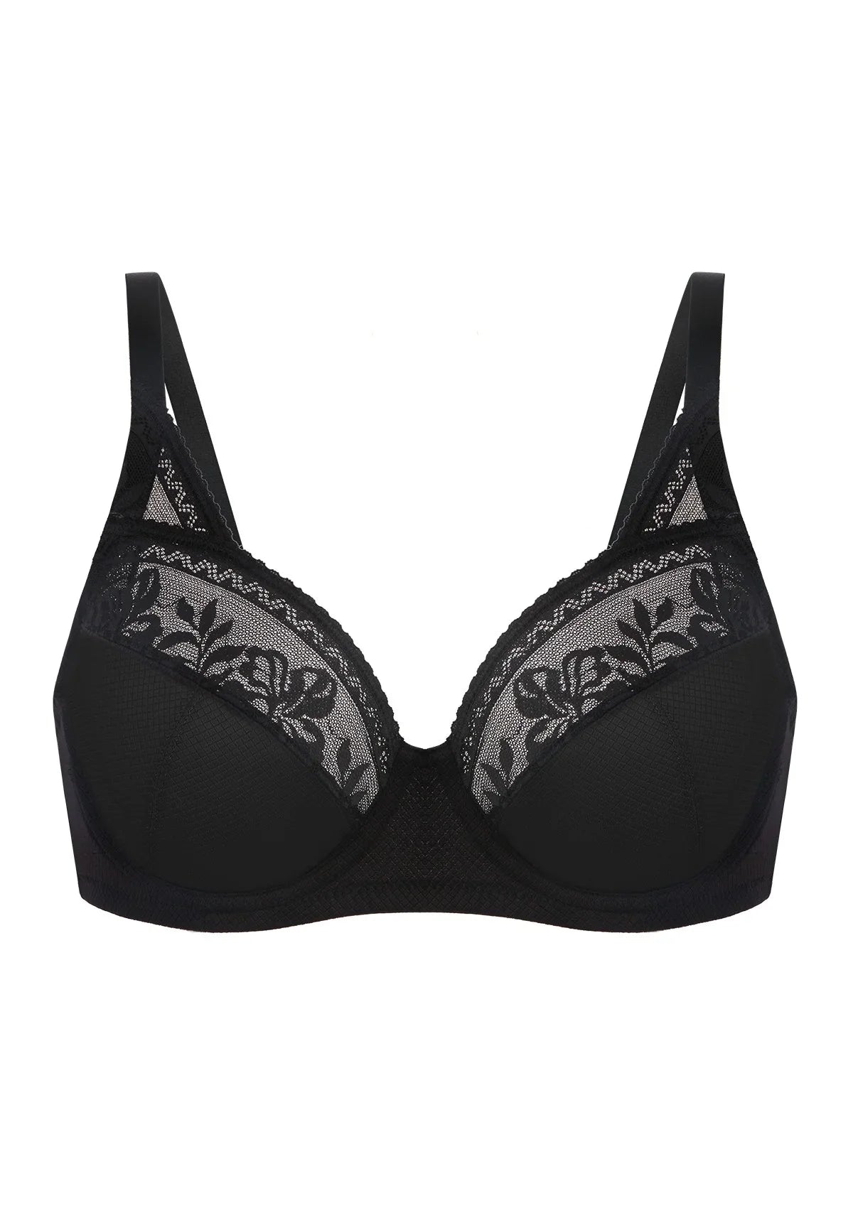 Supportive Seamless Underwire Full Cup Bra - HSIA