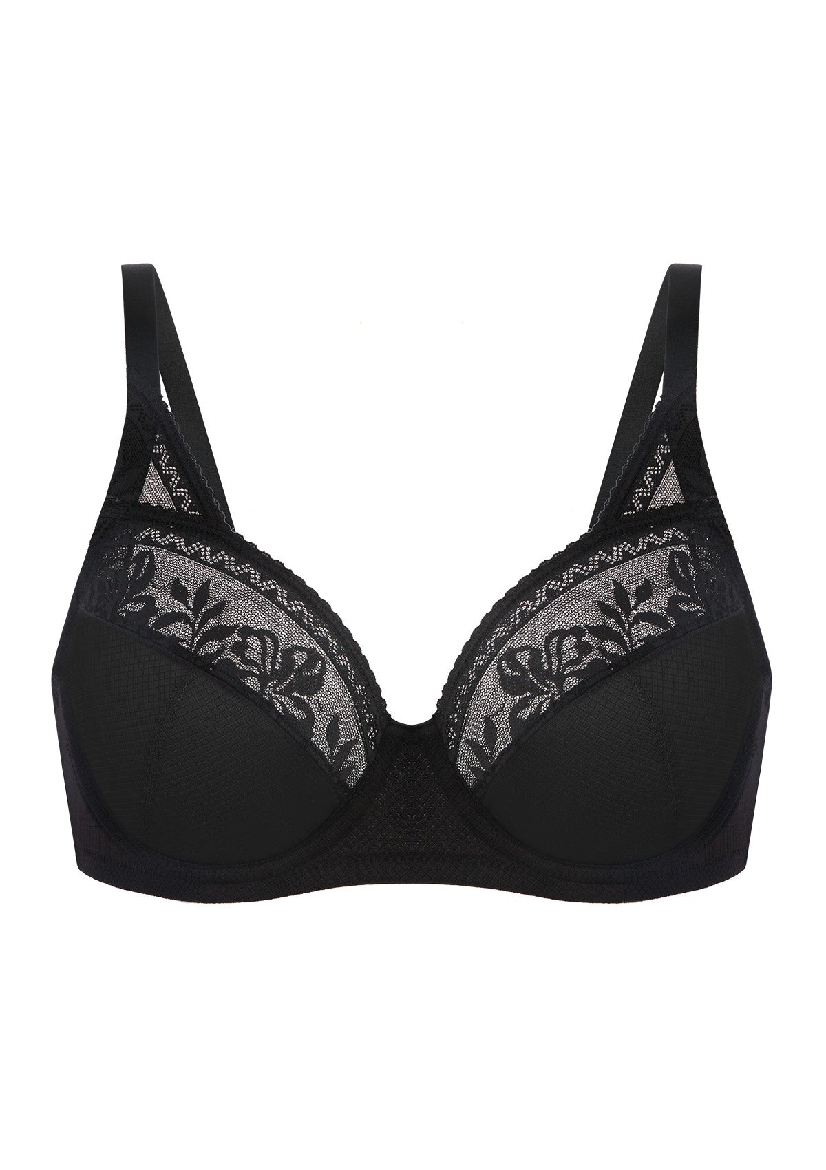 Supportive Seamless Underwire Full Cup Bra - HSIA