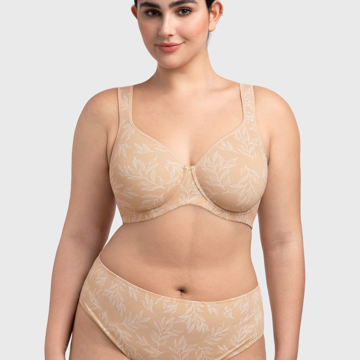(Cardi B recommends)Joan Ultimate Soft T-shirt Unlined Minimizer Bra - HSIA