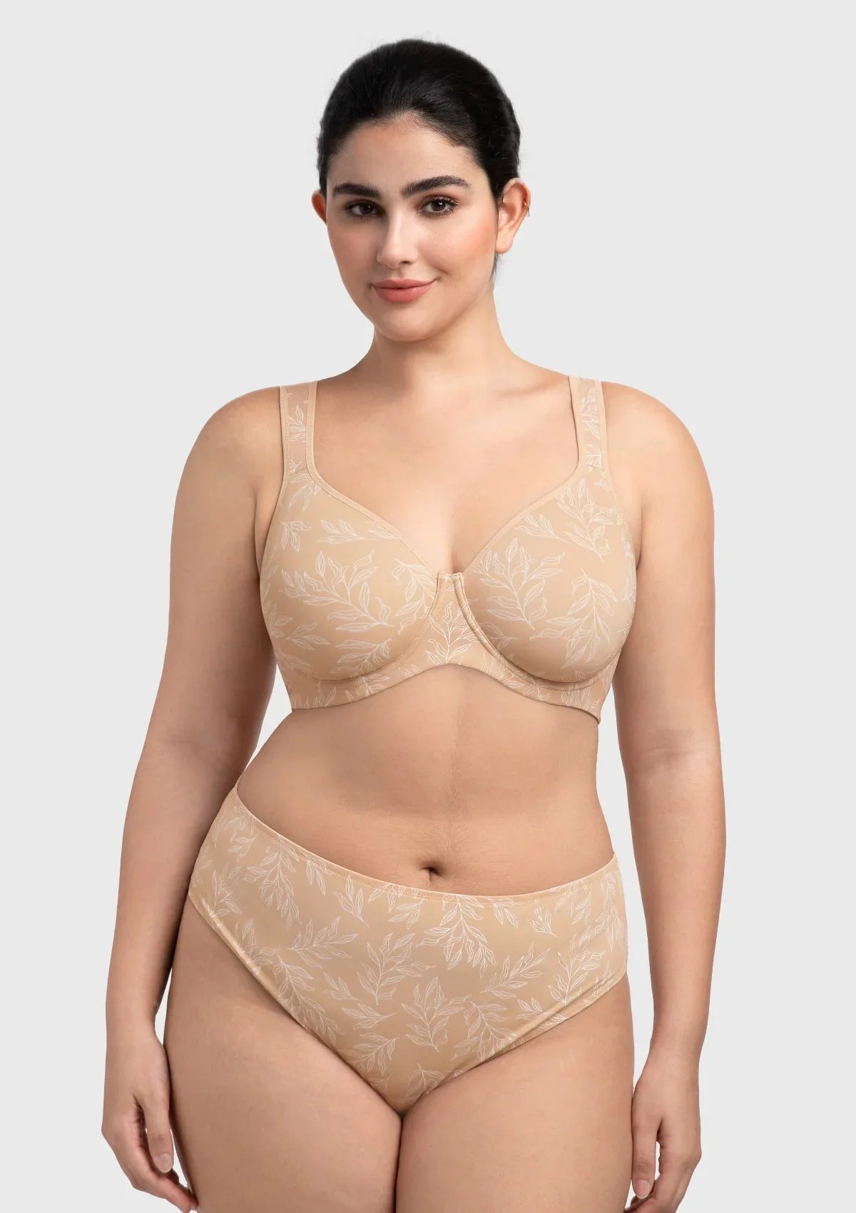 (Cardi B recommends)Joan Ultimate Soft T-shirt Unlined Minimizer Bra - HSIA
