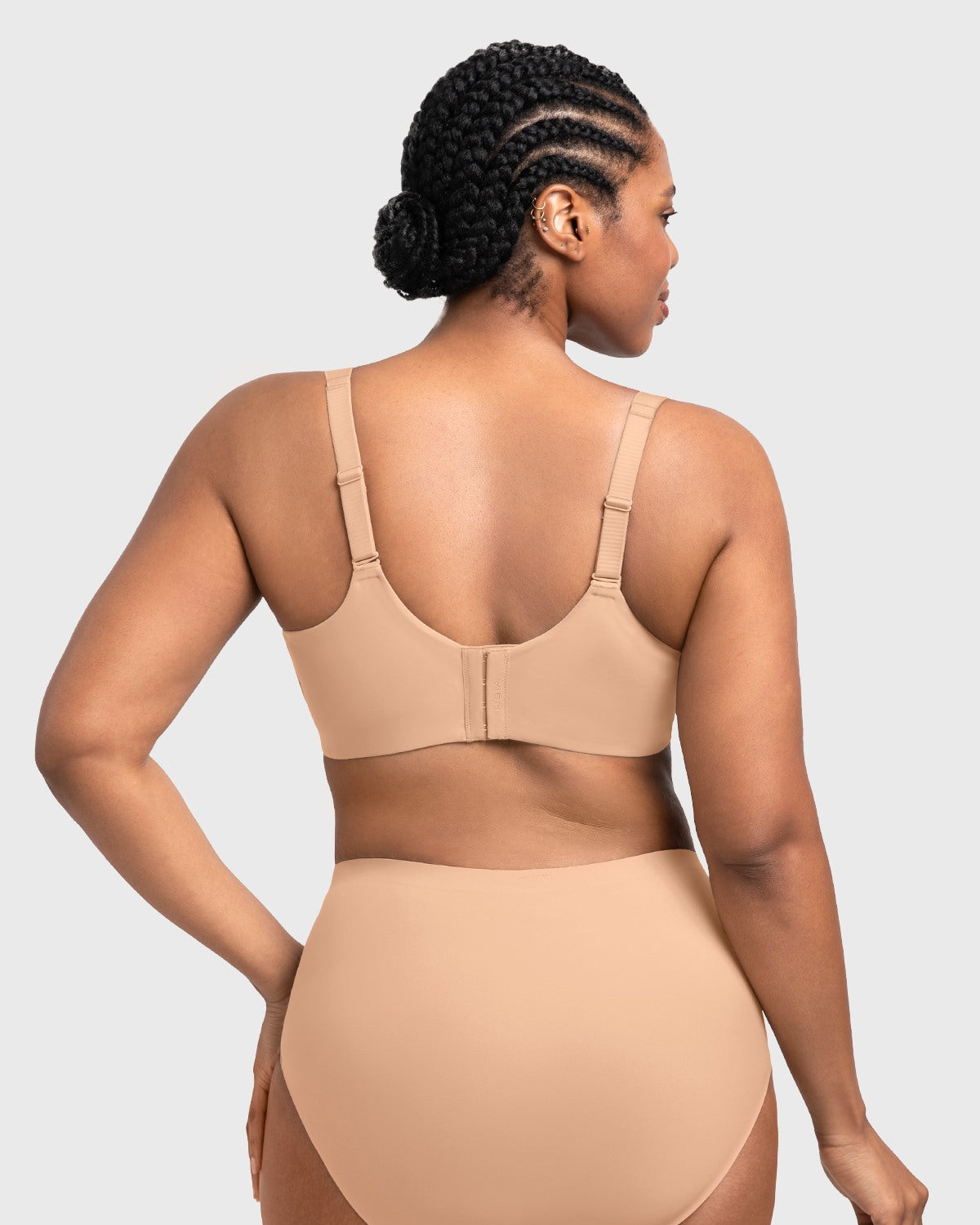 HSIA Miya SoftSense Comfort Lightly Lined T-shirt Back Smoothing Underwire Plus Size Bra Everyday Bra - HSIA