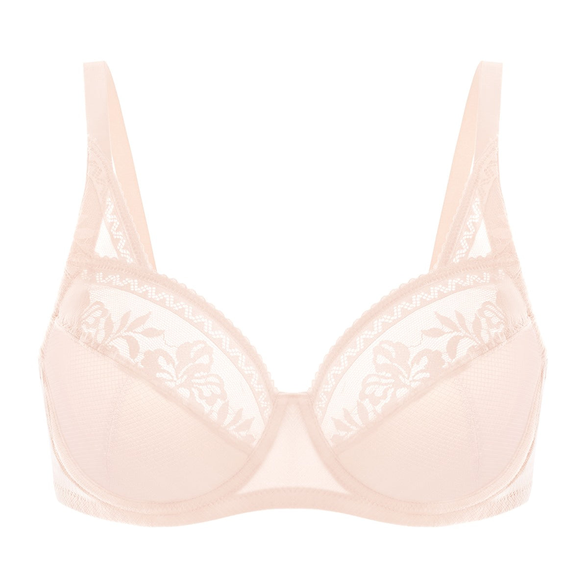 Supportive Seamless Underwire Full Cup Bra - HSIA