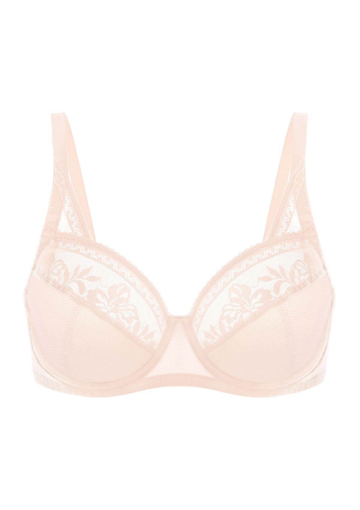 Supportive Seamless Underwire Full Cup Bra - HSIA