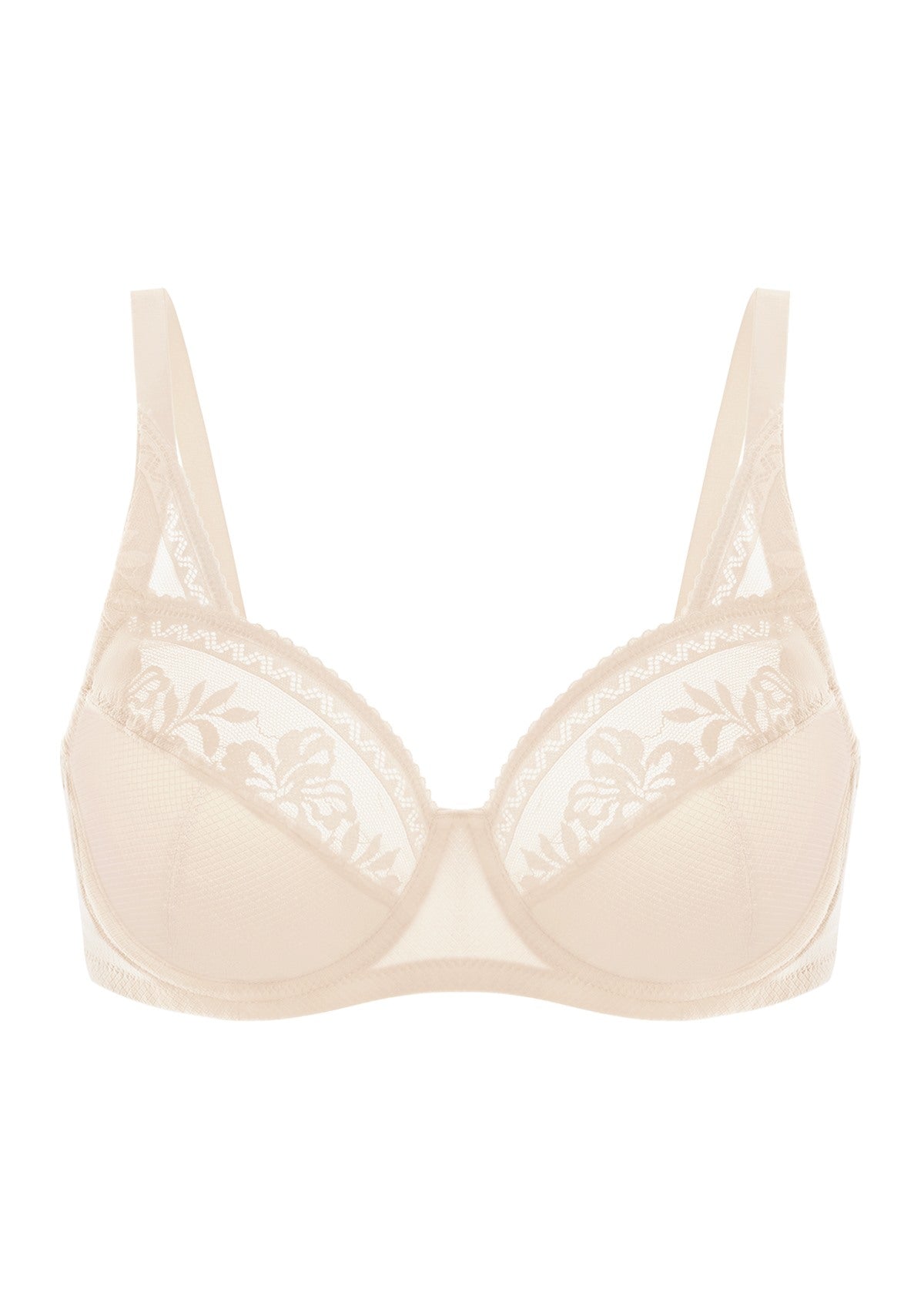 Supportive Seamless Underwire Full Cup Bra - HSIA