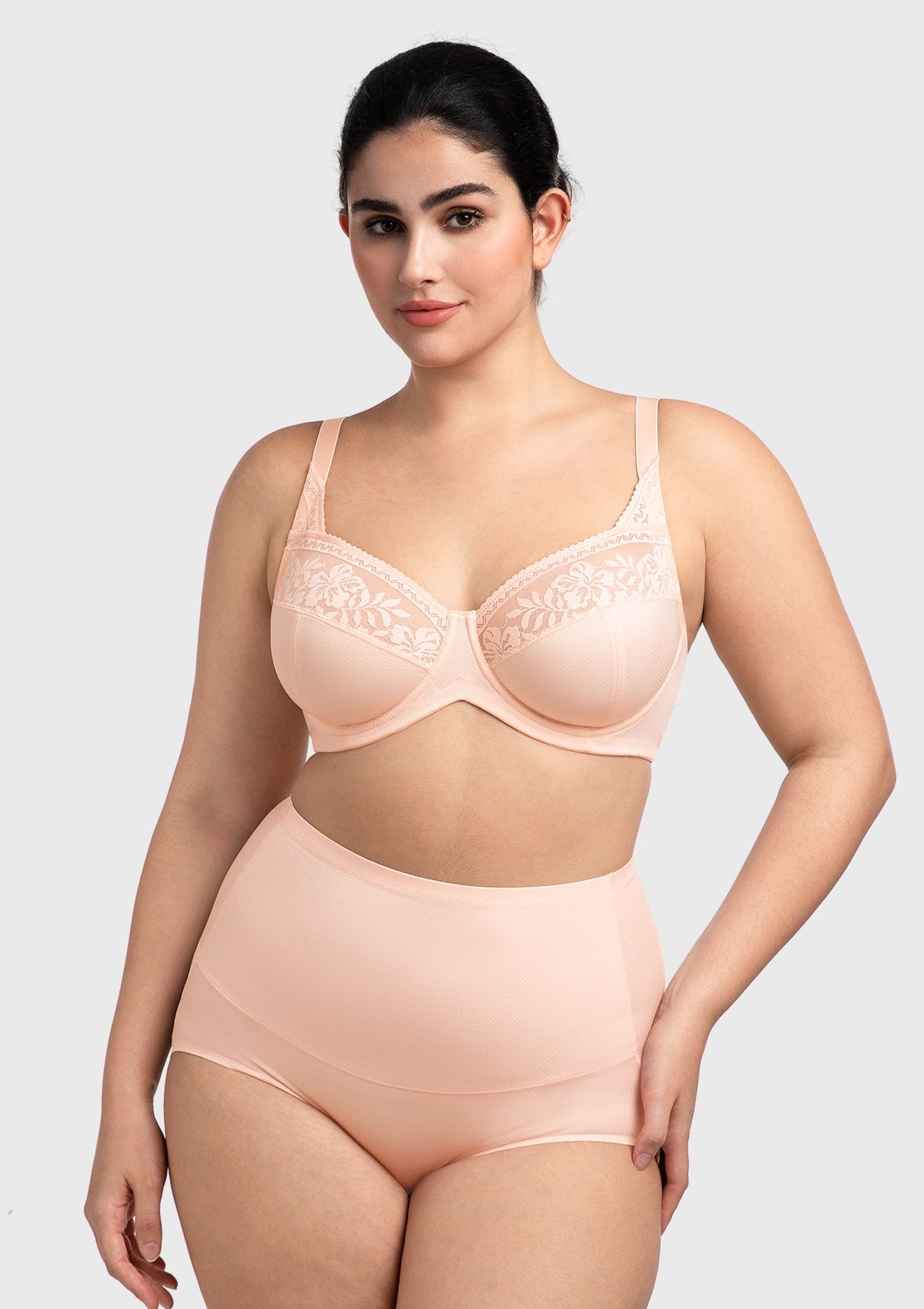 Supportive Seamless Underwire Full Cup Bra - HSIA