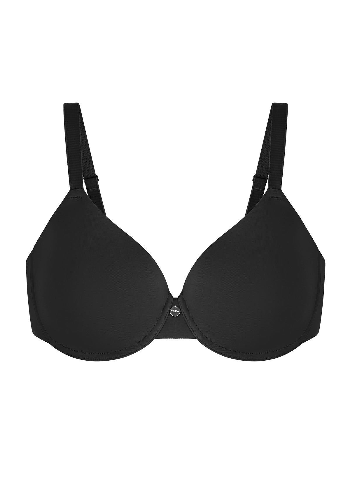 HSIA Miya SoftSense Comfort Lightly Lined T-shirt Back Smoothing Underwire Plus Size Bra Everyday Bra - HSIA