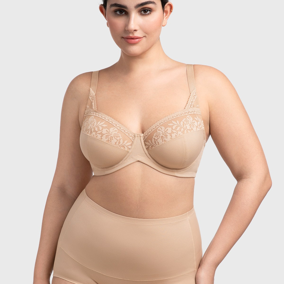 Supportive Seamless Underwire Full Cup Bra - HSIA