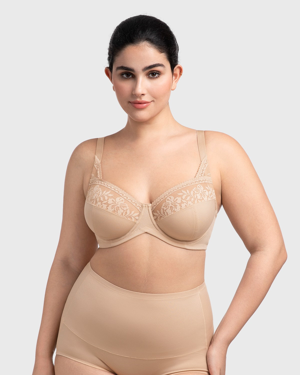 Supportive Seamless Underwire Full Cup Bra - HSIA
