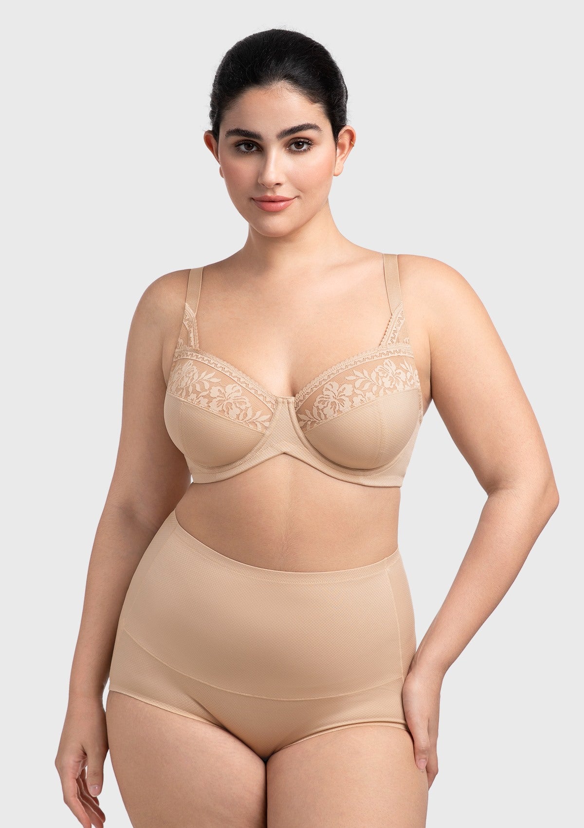 Supportive Seamless Underwire Full Cup Bra - HSIA