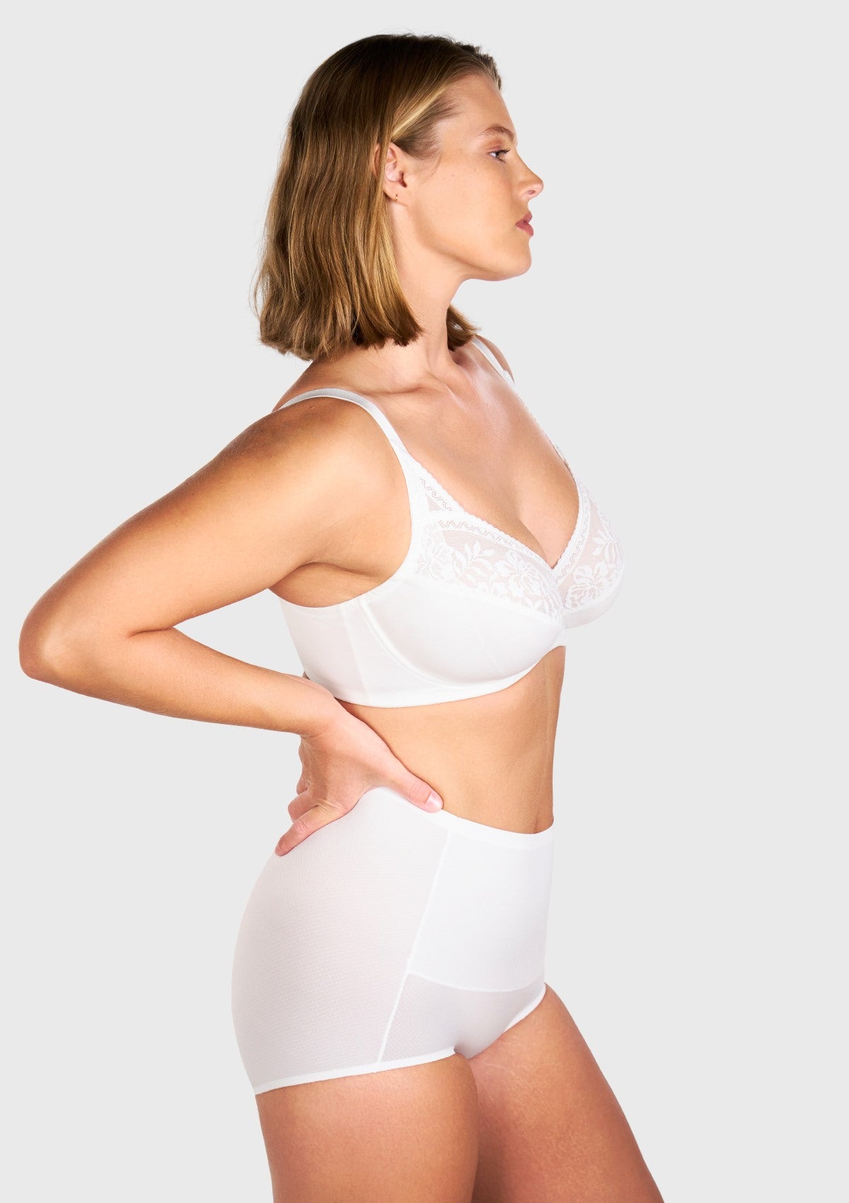 Supportive Seamless Underwire Full Cup Bra - HSIA