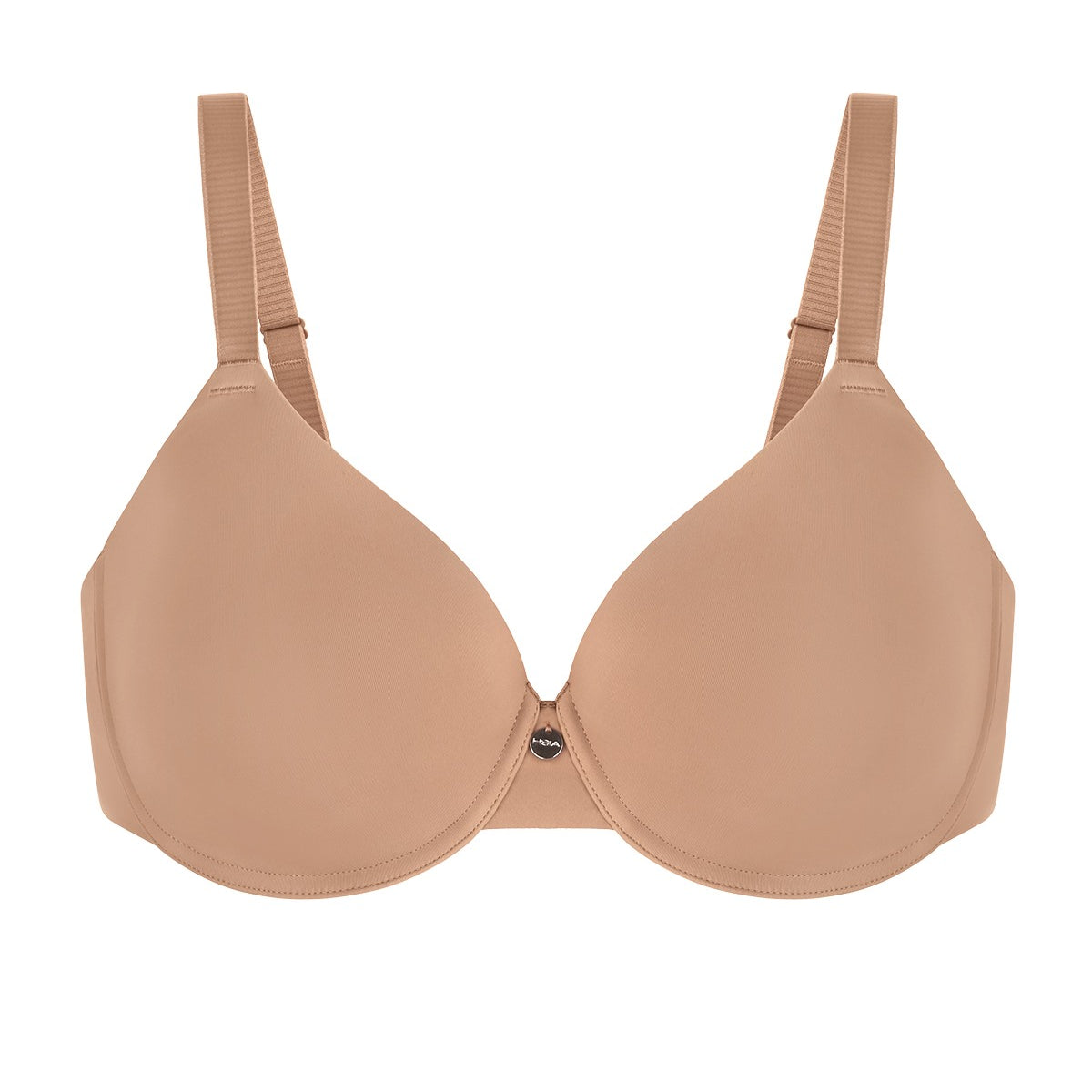 HSIA Miya SoftSense Comfort Lightly Lined T-shirt Back Smoothing Underwire Plus Size Bra Everyday Bra - HSIA