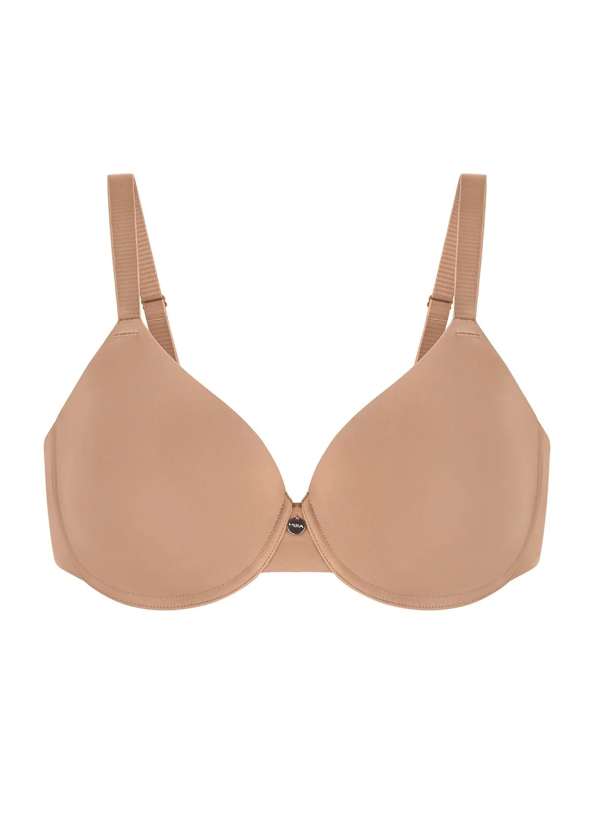 HSIA Miya SoftSense Comfort Lightly Lined T-shirt Back Smoothing Underwire Plus Size Bra Everyday Bra - HSIA
