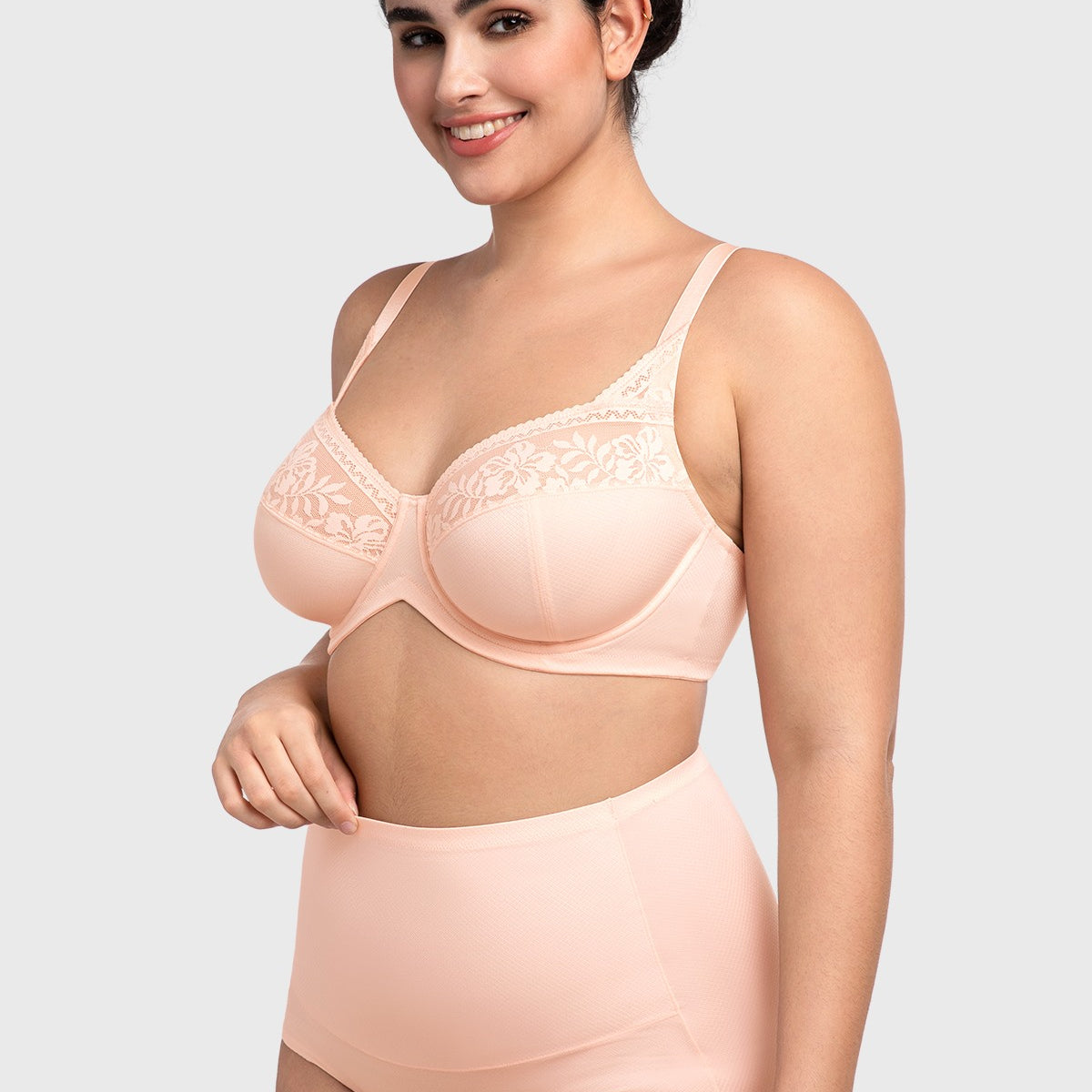 Supportive Seamless Underwire Full Cup Bra - HSIA