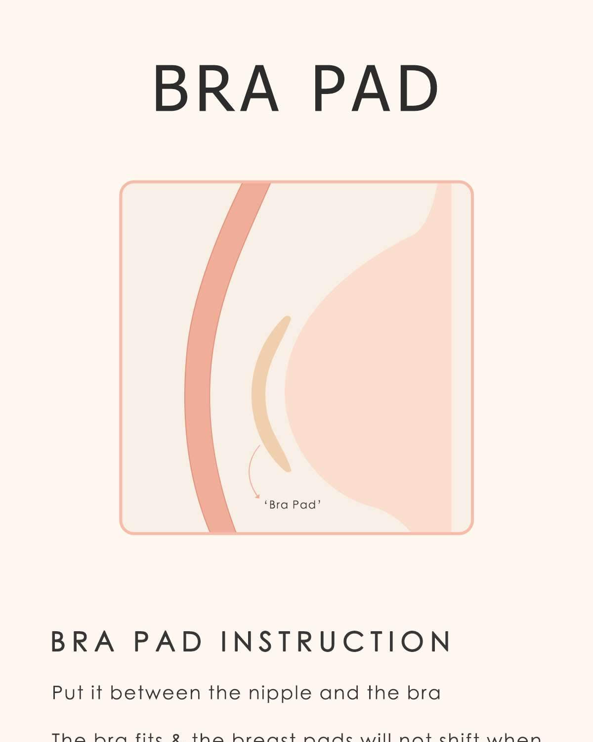 Washable Cotton Bra Pads 2 Pack - HSIA