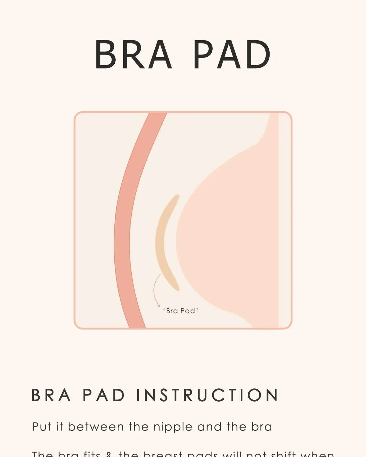 Washable Cotton Bra Pads 2 Pack - HSIA