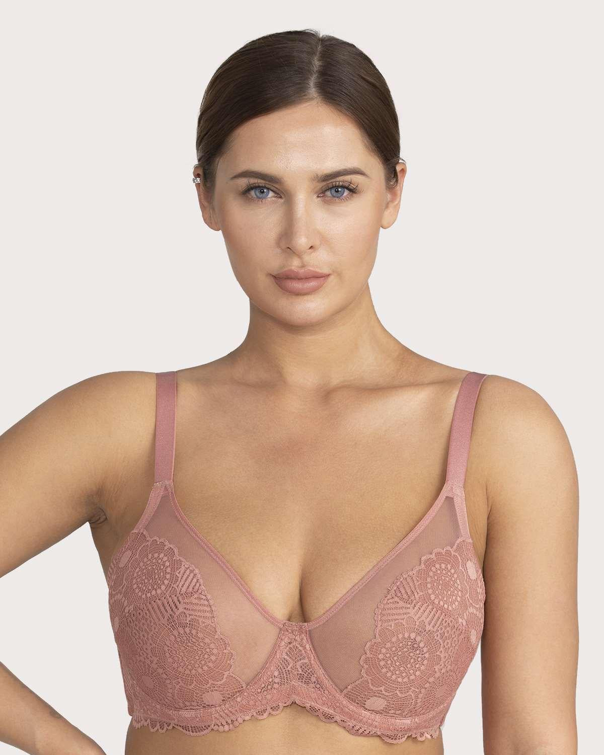 Lantana Sexy Unlined Underwire Bra - HSIA