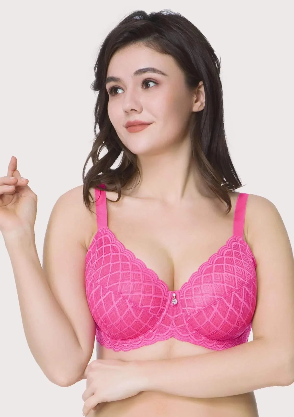 Precious Lace Unlined Bra - HSIA