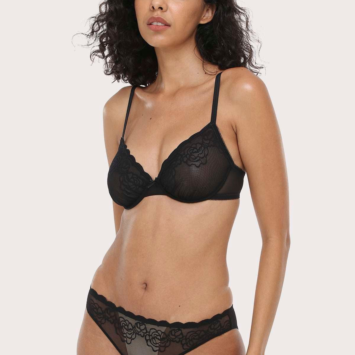 Rosa Bonica | Petite Lace Unlined Bra - HSIA