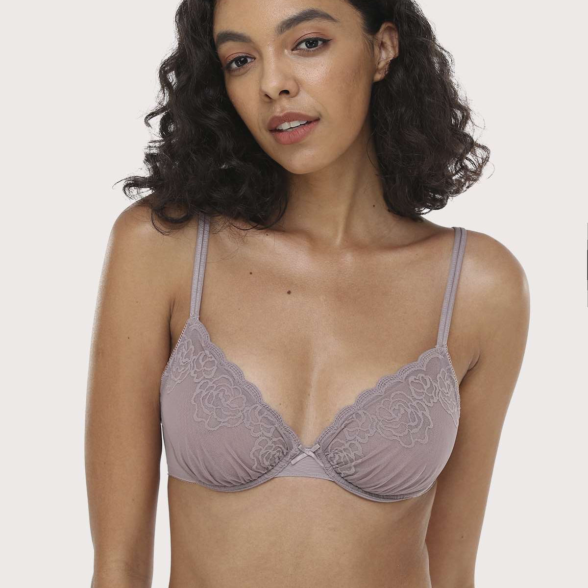 Rosa Bonica | Petite Lace Unlined Bra - HSIA