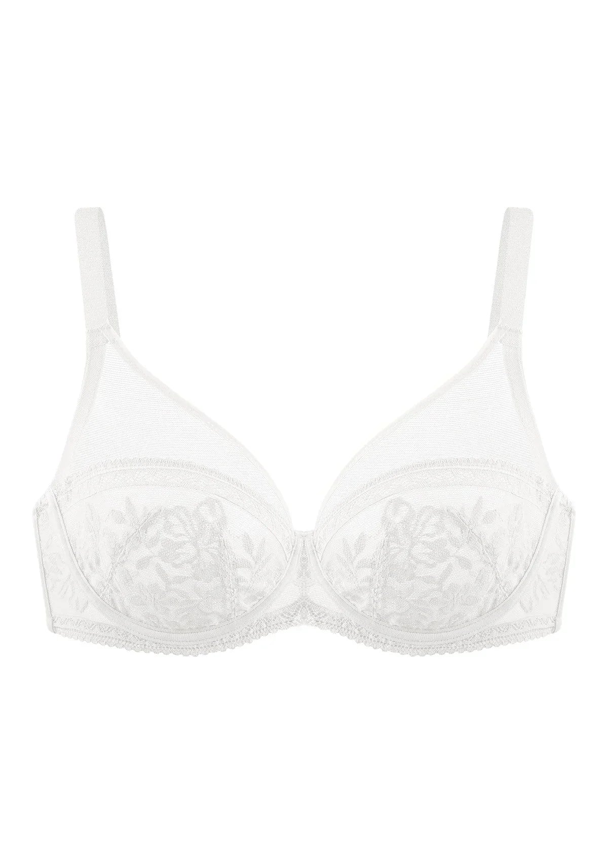 Gladioli Lace Unlined Underwire Bra - HSIA