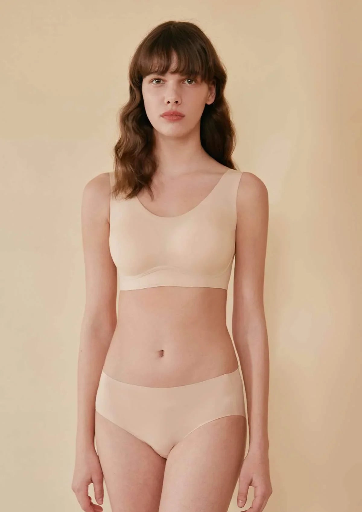 HSIA Wide Strap Padded Cooling Wireless Bra - HSIA